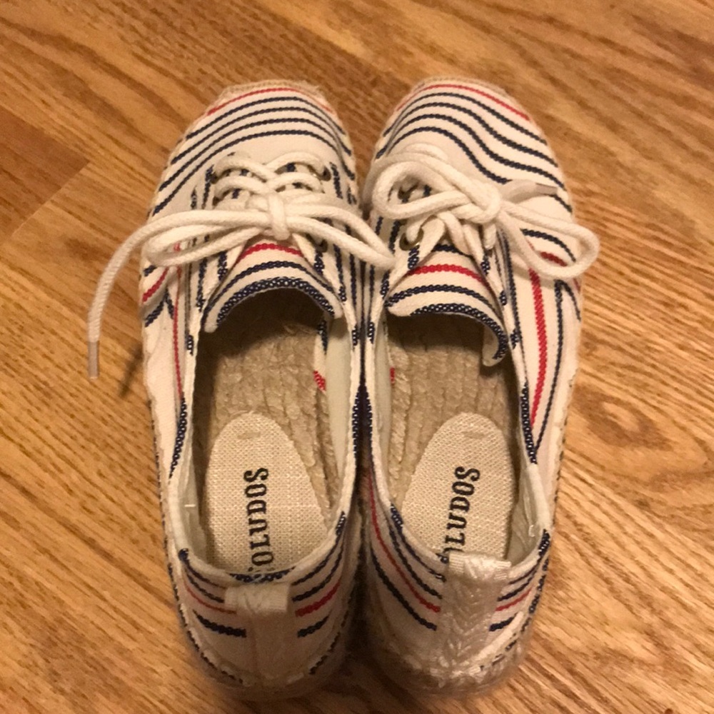 Madewell x Soludos red white and blue espadrilles - Picture 4 of 4